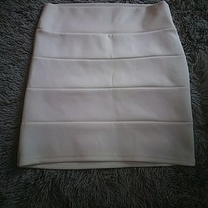 White skirt